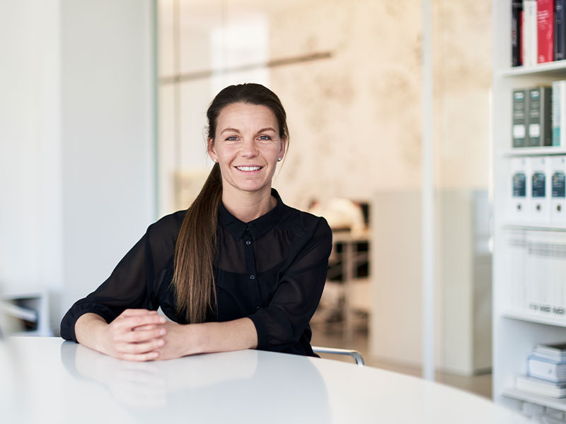 Janine Smyk, Administration bei Smyk Fischer Architekten in Mülheim an der Ruhr