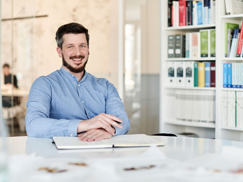 Patrick Fischer, Architekt und Partner bei Smyk Fischer Architekten in Mülheim an der Ruhr