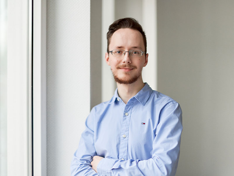 Simon Bialek, Bauzeichner und Modellbau bei Smyk Fischer Architekten in Mülheim an der Ruhr