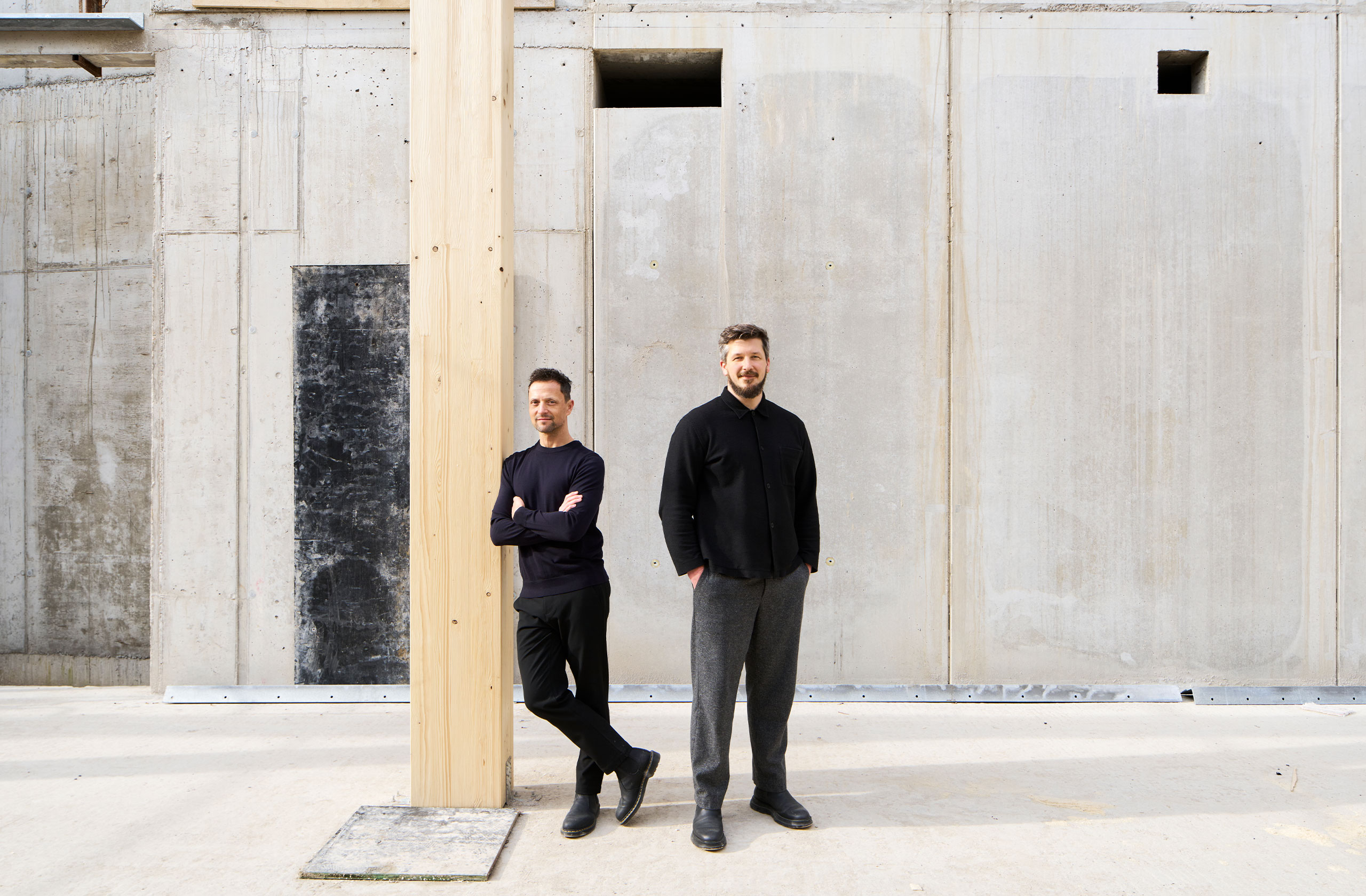 Martin Smyk und Patrick Fischer von Smyk Fischer Architekten in Mülheim an der Ruhr